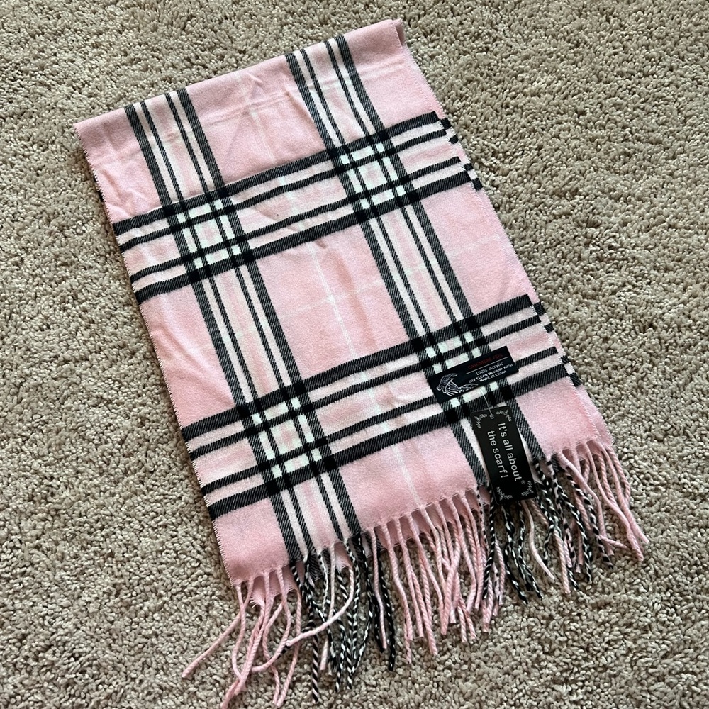 Plaid scarf
